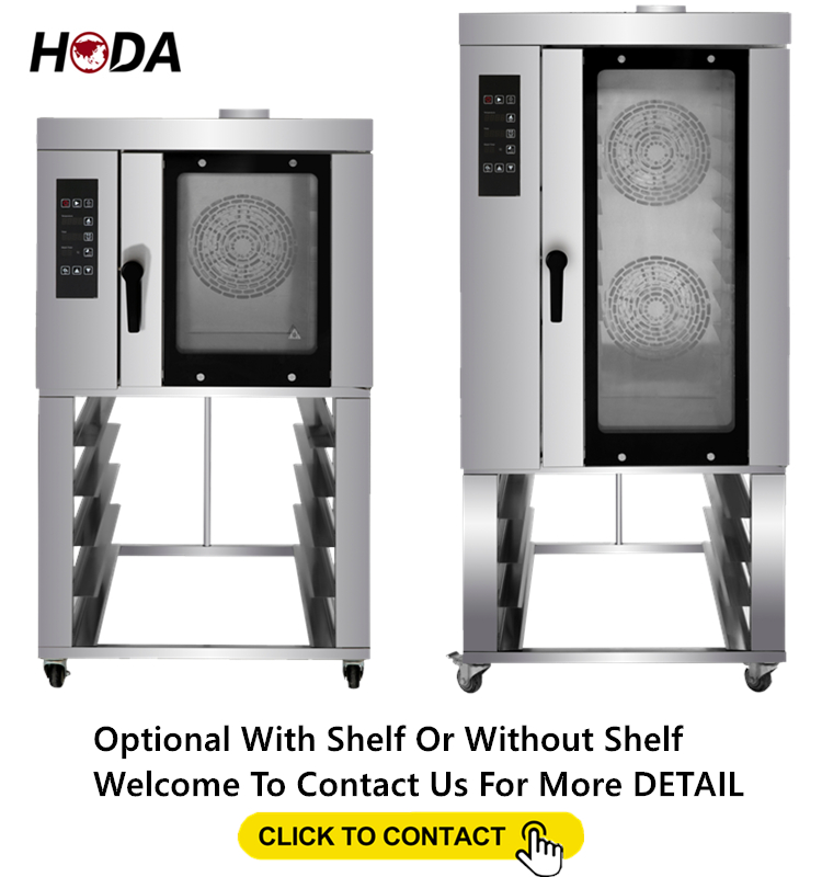 Industrial Electric Gas Oven Specification Detail