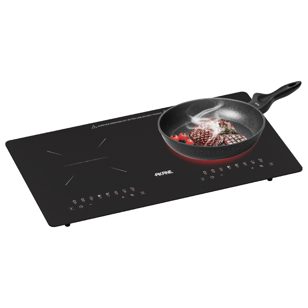 AKANE Induction Cooker + Infrared Cooker Cocina De Induction + Utensilios De Cocina Infrarrojos 4400W Dual Heating Plate
