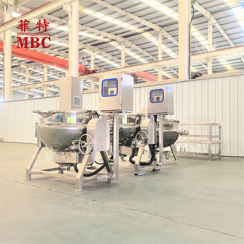 High Quality Steam Jacketed Kettle Marmita De Agitacion Milk Mixing Boiler Cyrus Cooking Machine with Agitator