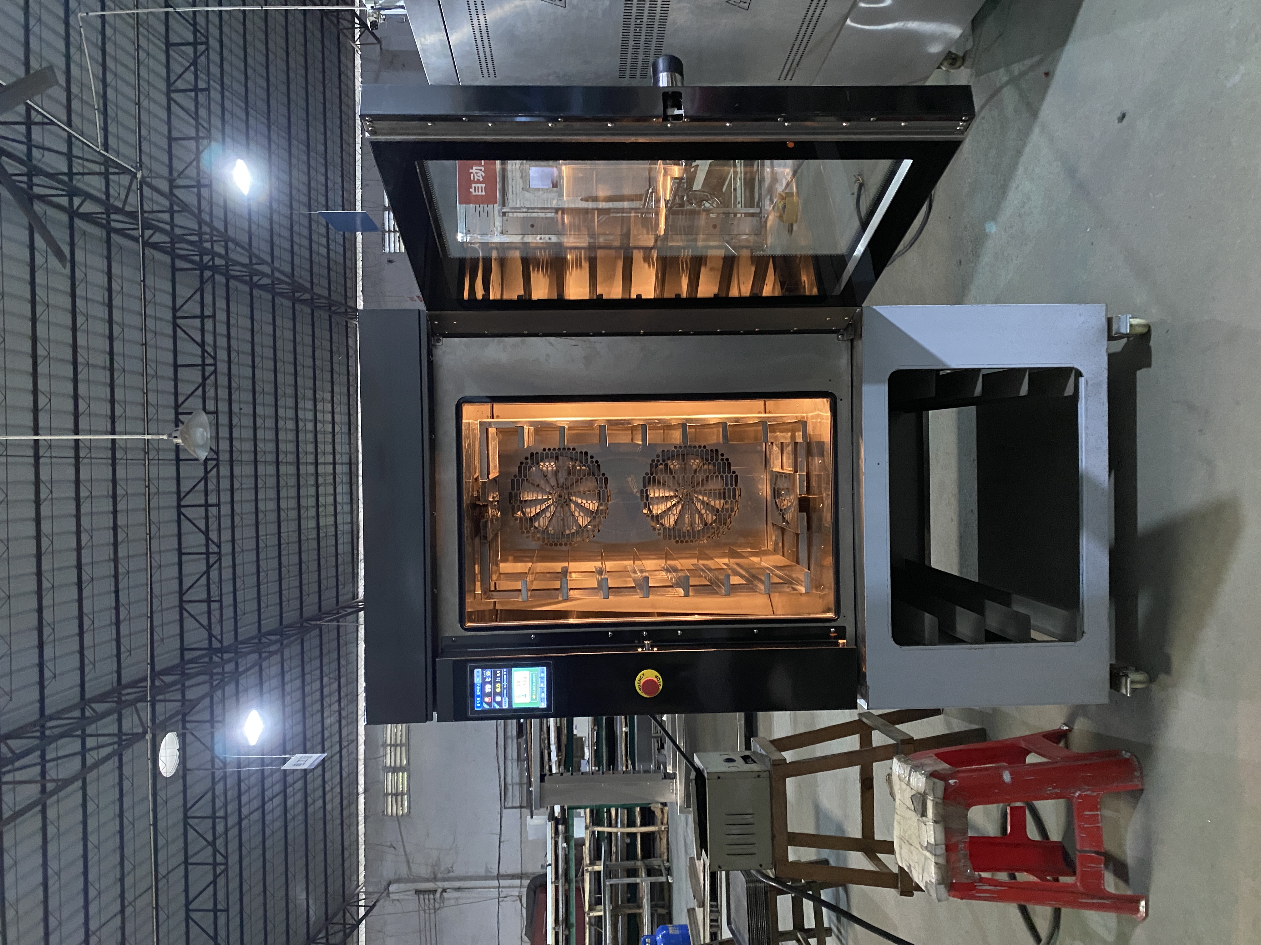 Industrial 8-Tray Convection Hot Air Toaster Bake Oven New Condition Digital Deck Oven for Countertop Bakery Use Oven Electric