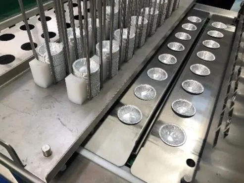 Food Grade Egg Tart Puff Pastry Stamping Machine, Egg Tart Cup Molding Machine