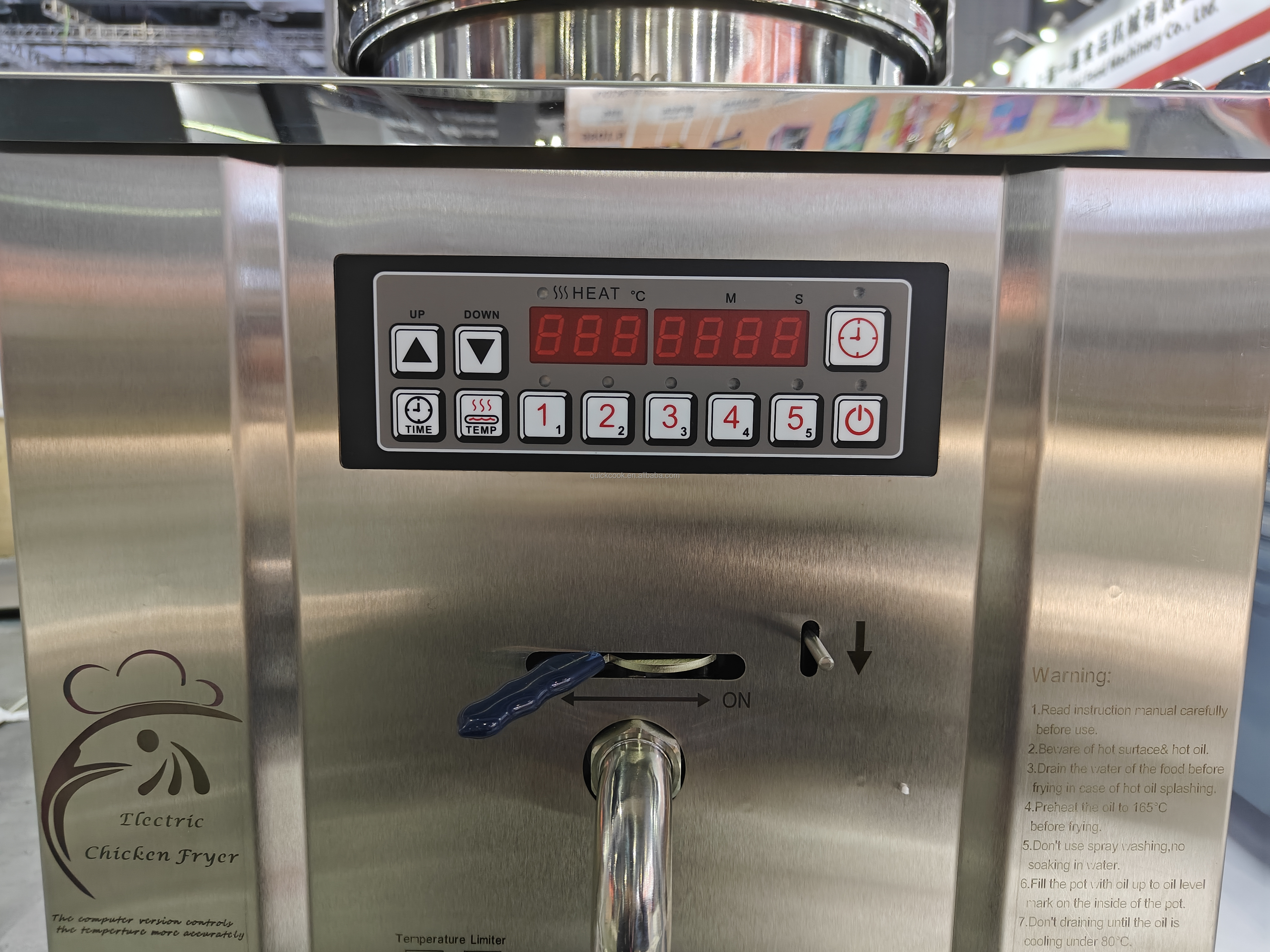 Hot Sell Industrial Deep Fryer Pressure Electric Table Top Commercial Chicken Pressure Fryer