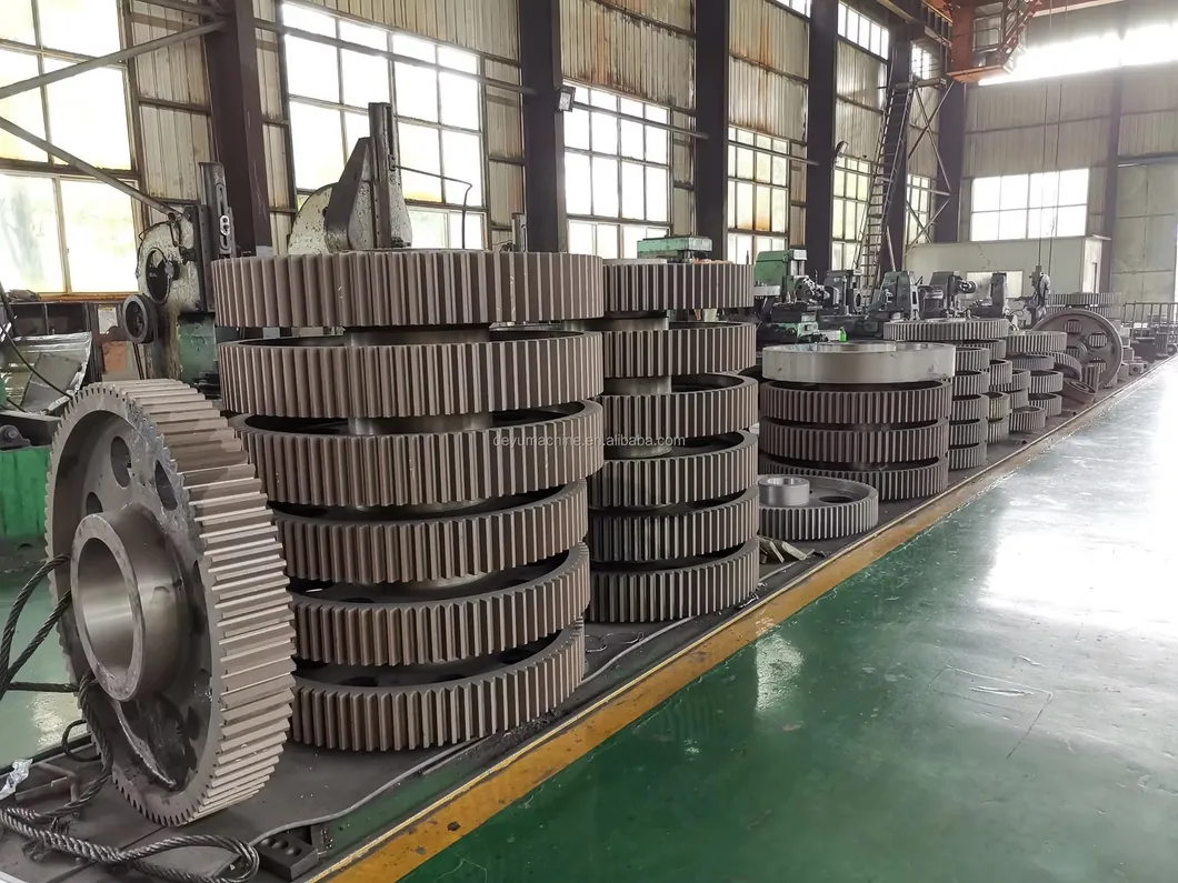 Large Helical Gear Processing