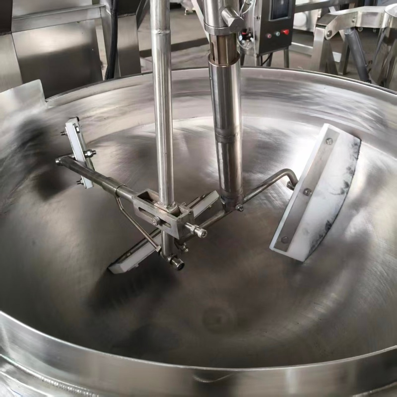 Commercial Jacketed Kettle Cooking Pot Boiling Pan Machine for Industrial Food Preparation