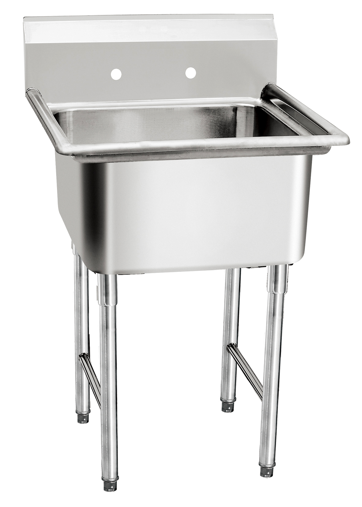 NSF American Style 304 201 Stainless Steel Restaurant 3 Compartment Commercial Sink with Drainboard Commercial Food Prep Table