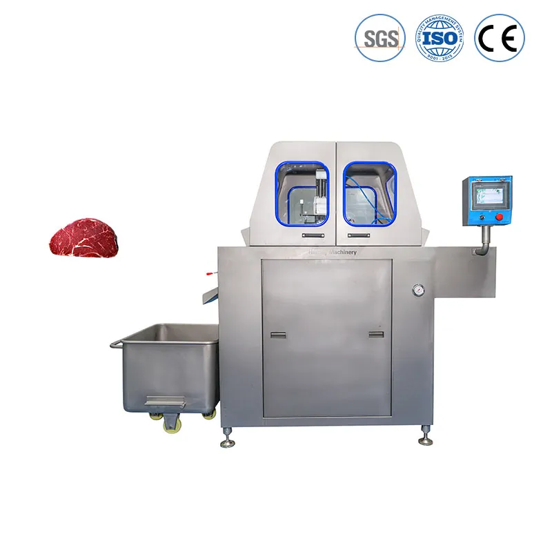 Meat processing machine design layout