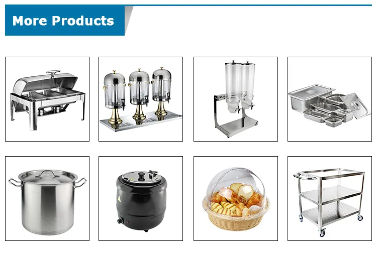 Banquet Party Double Heater Food Warmer Stainless Steel Stable Feets Oblong Chafing Dish Buffet
