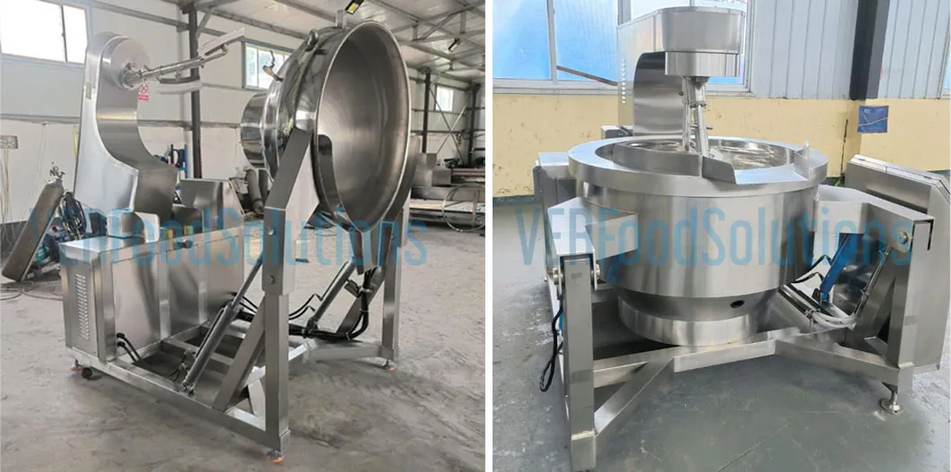 Heavy-Duty Mango Jam/ Cheese Sauce Planetary Cooking Mixer Boiler Machine with CE