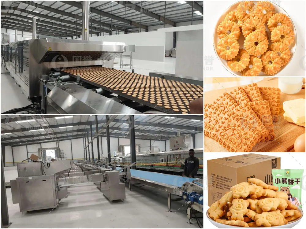 Biscuit Manufacturing Process Biscuit Baking Optimization Machine Biscuit Dough Processing Equipment
