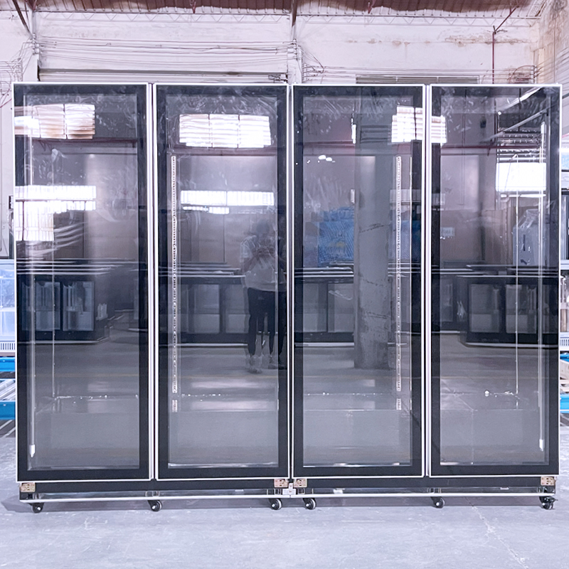 Professional Commercial Countertop Freezer Display Vertical Chiller Vertical Display Freezer