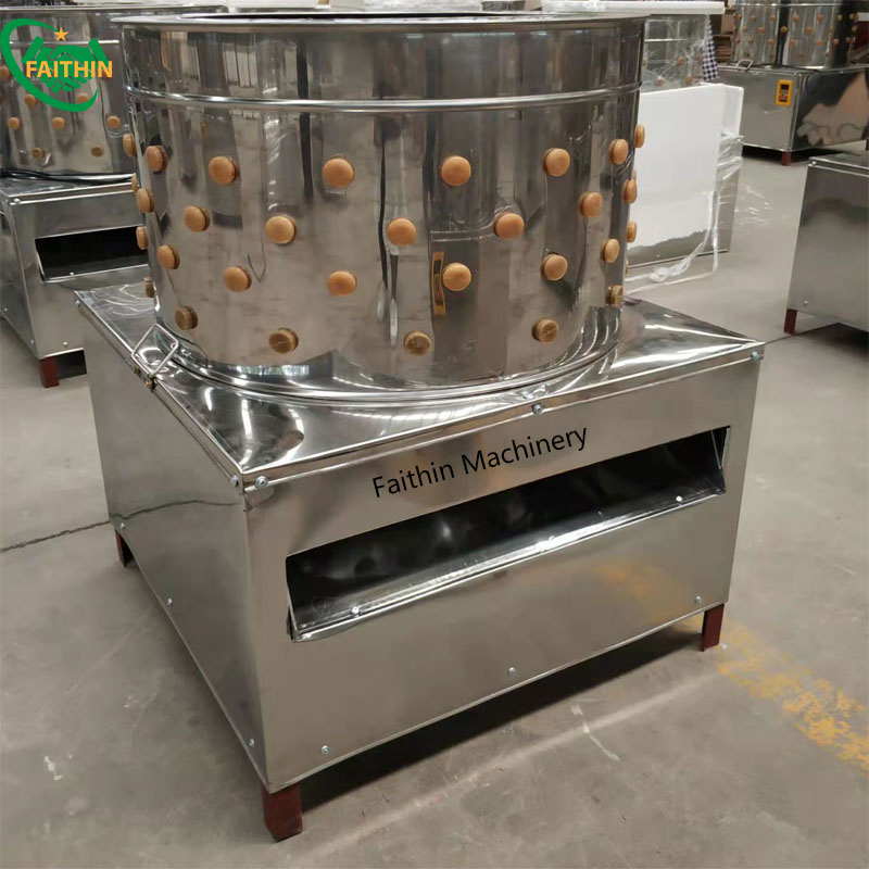 Poultry Plucking Machine Easy to Operate Farm Use Slaughter Equipment Chicken Duck Feather Remover Rubber