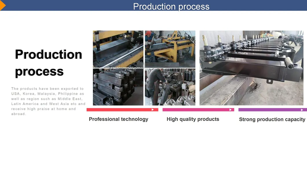 America Type Trailer Landing Gear Structure