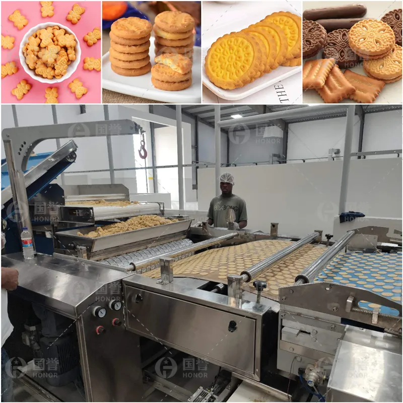 Biscuit Manufacturing Process Biscuit Baking Optimization Machine Biscuit Dough Processing Equipment