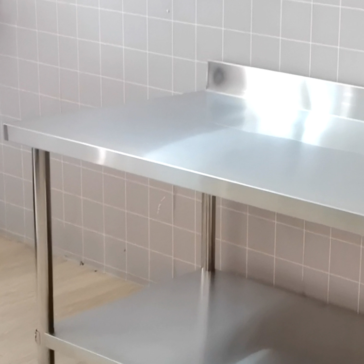 China Factory Wholesale Hotel Restaurant Equipment Commercial Kitchen Stainless Steel Working Table