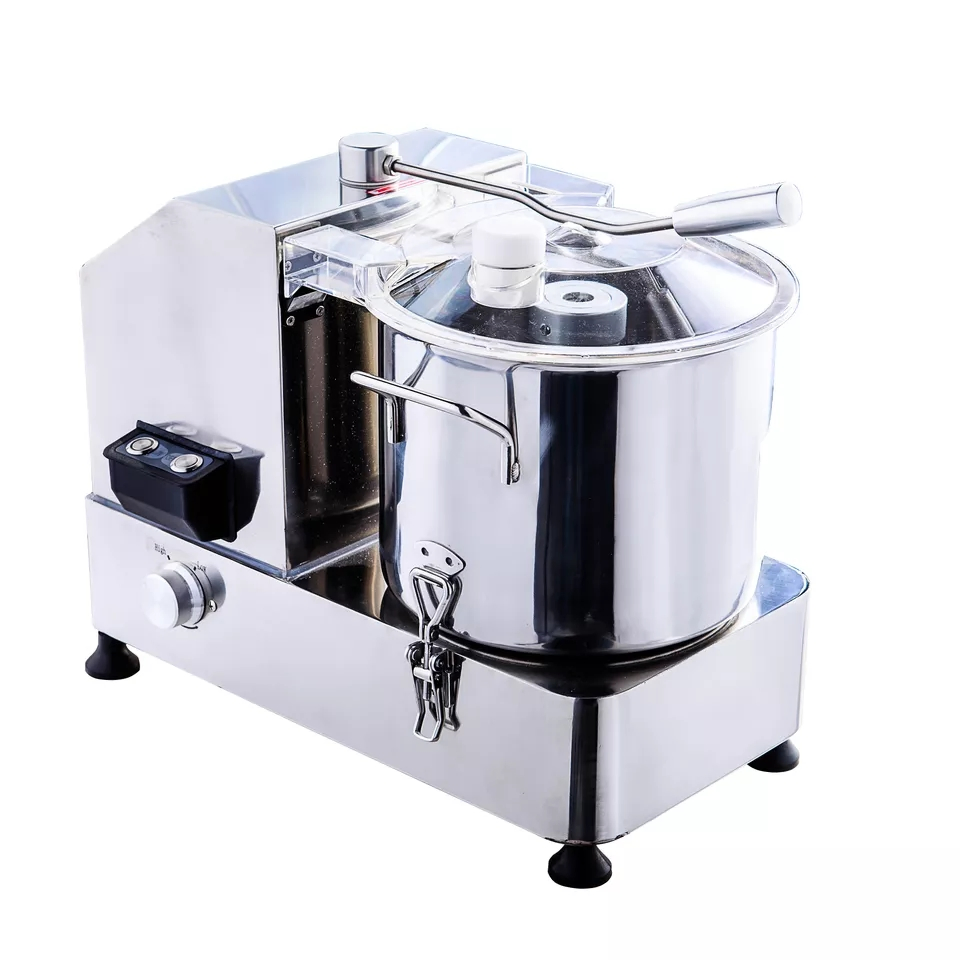 Commercial Food Cutting Mixer Meat Cutter Machine Food Processor Vegetable Meat Stuffing Mixer 6L/9L/12L Hummus Machine