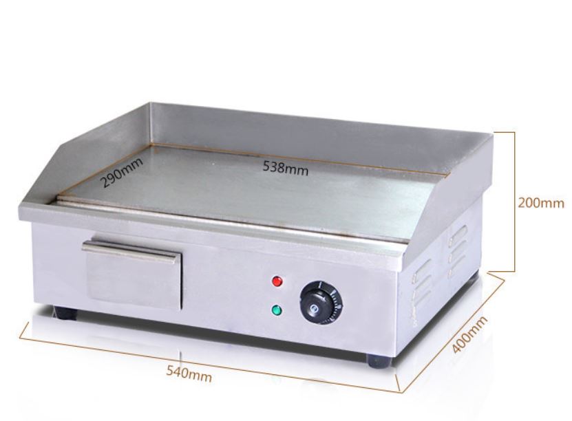 Stainless Steel Cast Iron Stove Flat Top Commercial Propane Gas Electric Grills &amp; Electric Griddles Pan Plate
