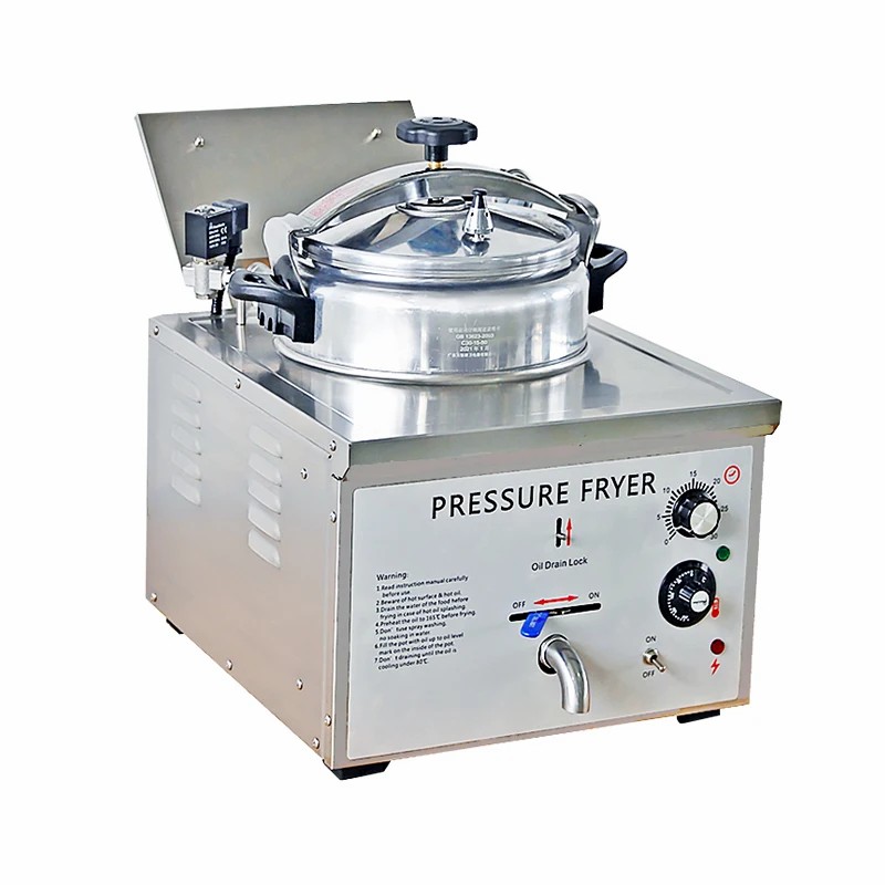 YXDT-16 Table-top Electric Pressure Fryer