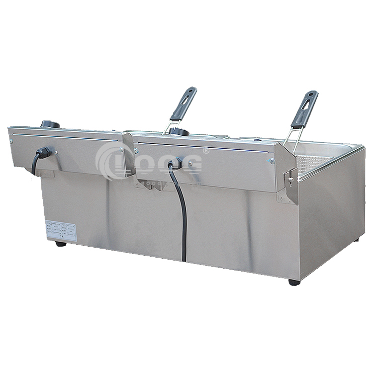 Wholesale Stainless Steel Fryer Machine French Frie Frying Machine Electric Deep Fryer Mini Donut Fryer Machine for Sale