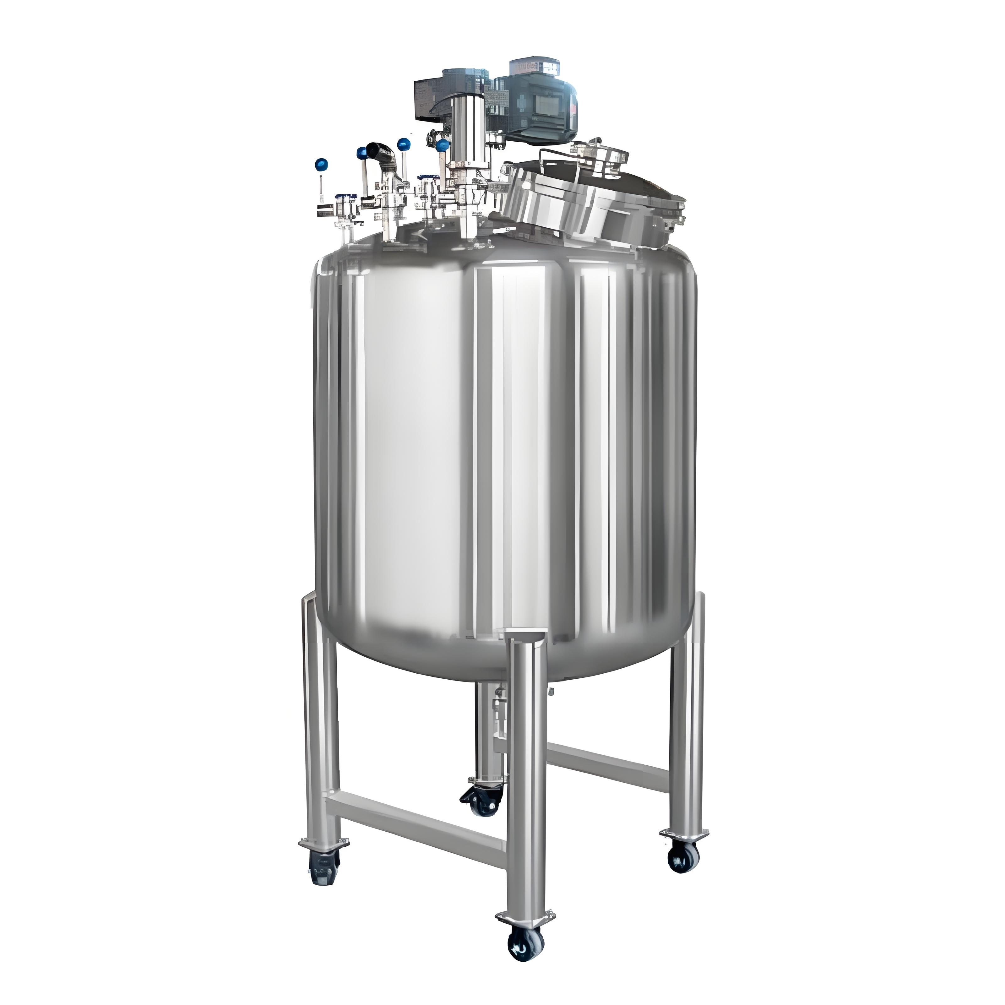 Stainless Steel Food Grade Mixing Tank With Agitator