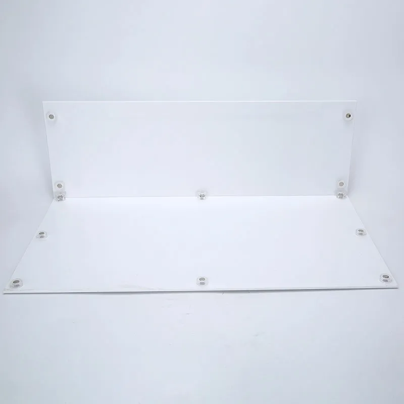 Chafing Dish Guard White Acrylic Food Warmer Stand Cover