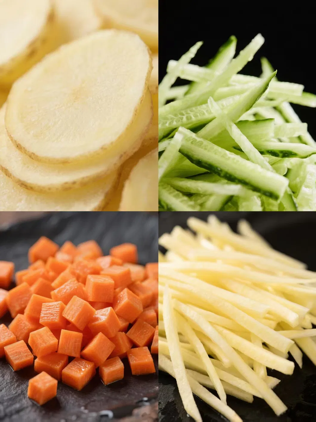 High-Performance Vegetable Cutting Machine for Efficient Food Processing
