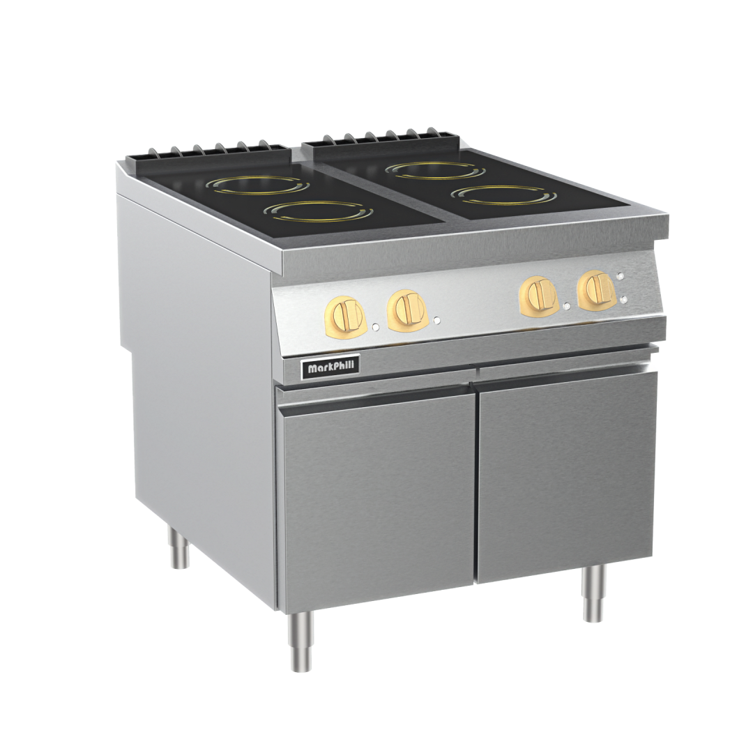 21kW Electric Induction Cooker Stove for Commercial Kitchen 6-Burner Restaurant Equipment