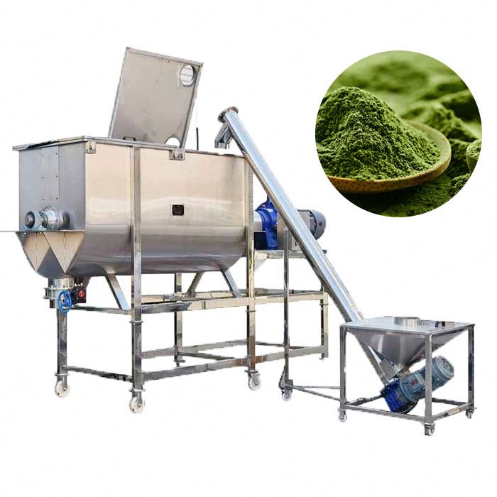 100l-ribbon-mixer Horizontal Protein Milk Powder Spice Washing Laundry Powder Ribbon Mixing Mixer Machine Equipment