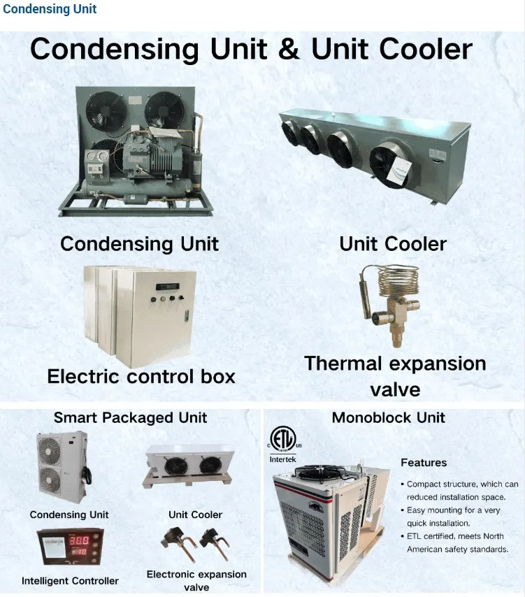 Refrigeration Monoblock Unit