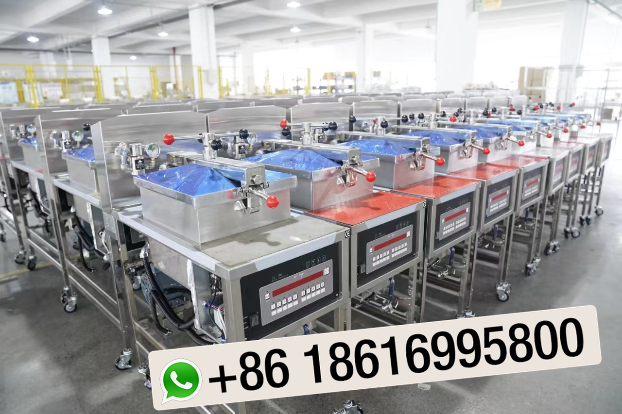 Top Selling Gas Fried Chicken Pressure Fryer / Fast Food Kitchen Equipment / Phoenix 304 Stainless Steel 25L High Productivity