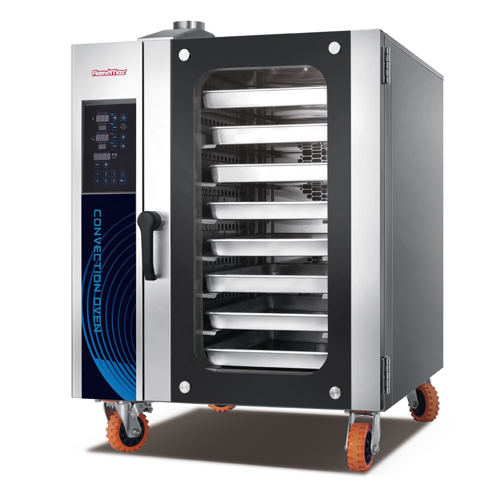 16 Tray Freestanding Built-in Oven Commercial Oven Gas Electric Industrial Convection Bread Bakery Machine Big Bakery Ovens