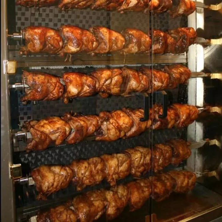 Commercial Gas Chicken Rotisserie Oven Grill Chicken Roasting Machine