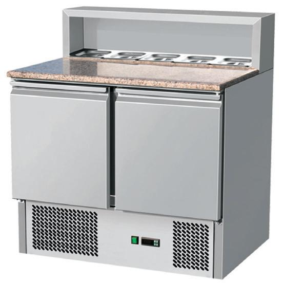 Yunlei-Stainless Steel Table Chiller Freezer Table Sink Customized Bar Counter