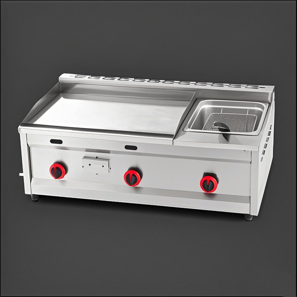 Restaurant Equipment Counter Top Flat Plate Electric Grills Hamburger Electric Griddles Gas Stove Griddle Stainless Steel