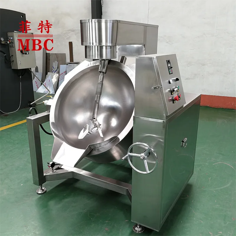 Gas Heating Tilting Stirring Planetary Jacketed Kettle