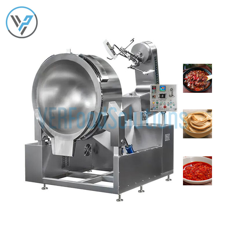 Heavy-Duty Mango Jam/ Cheese Sauce Planetary Cooking Mixer Boiler Machine with CE