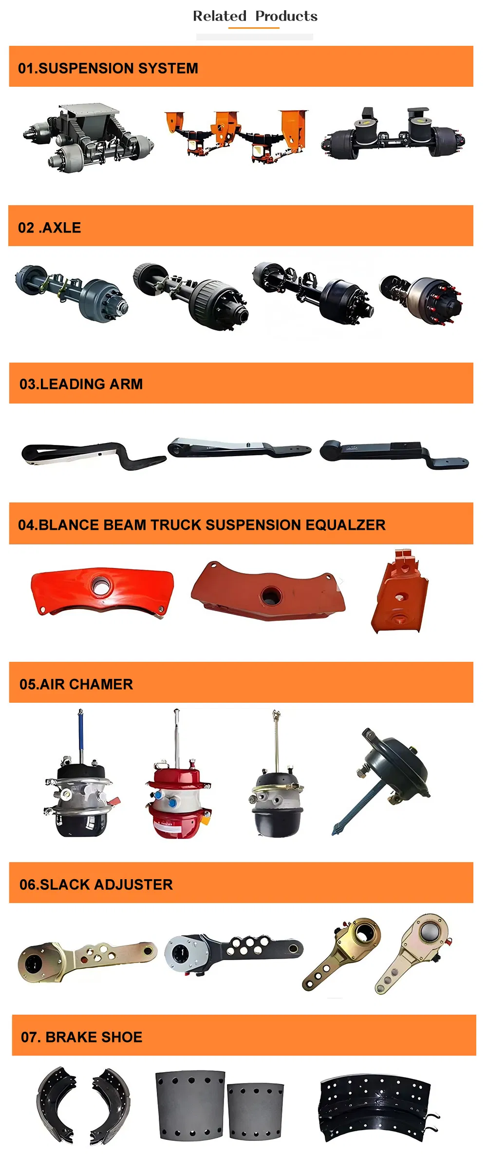 Recommended Trailer Components