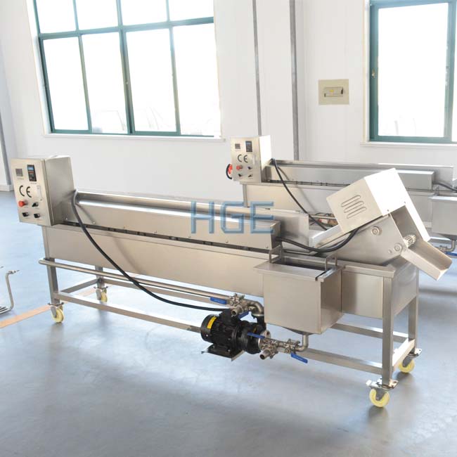 Automatic French Fries Deep Fryer Fried Potato Fryer Equipment Conveyor Belt Oil Continuous Frying Machine