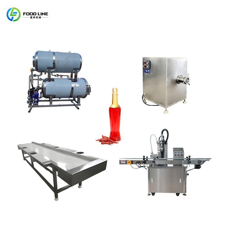 Steam Boiler Customized Tomato Sauce Ketchup All-in-One Tomato Paste Making Machine