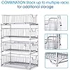 2-Tier Under Sink Cabinet Organizer with Sliding Storage Drawer