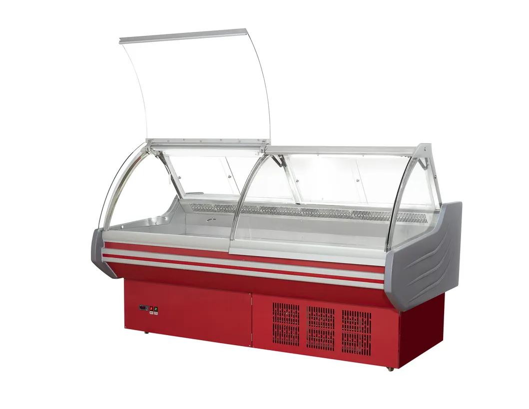 Good Quality Ice Freezer Table for Fish Seafood Butchery Display Chillers Counter