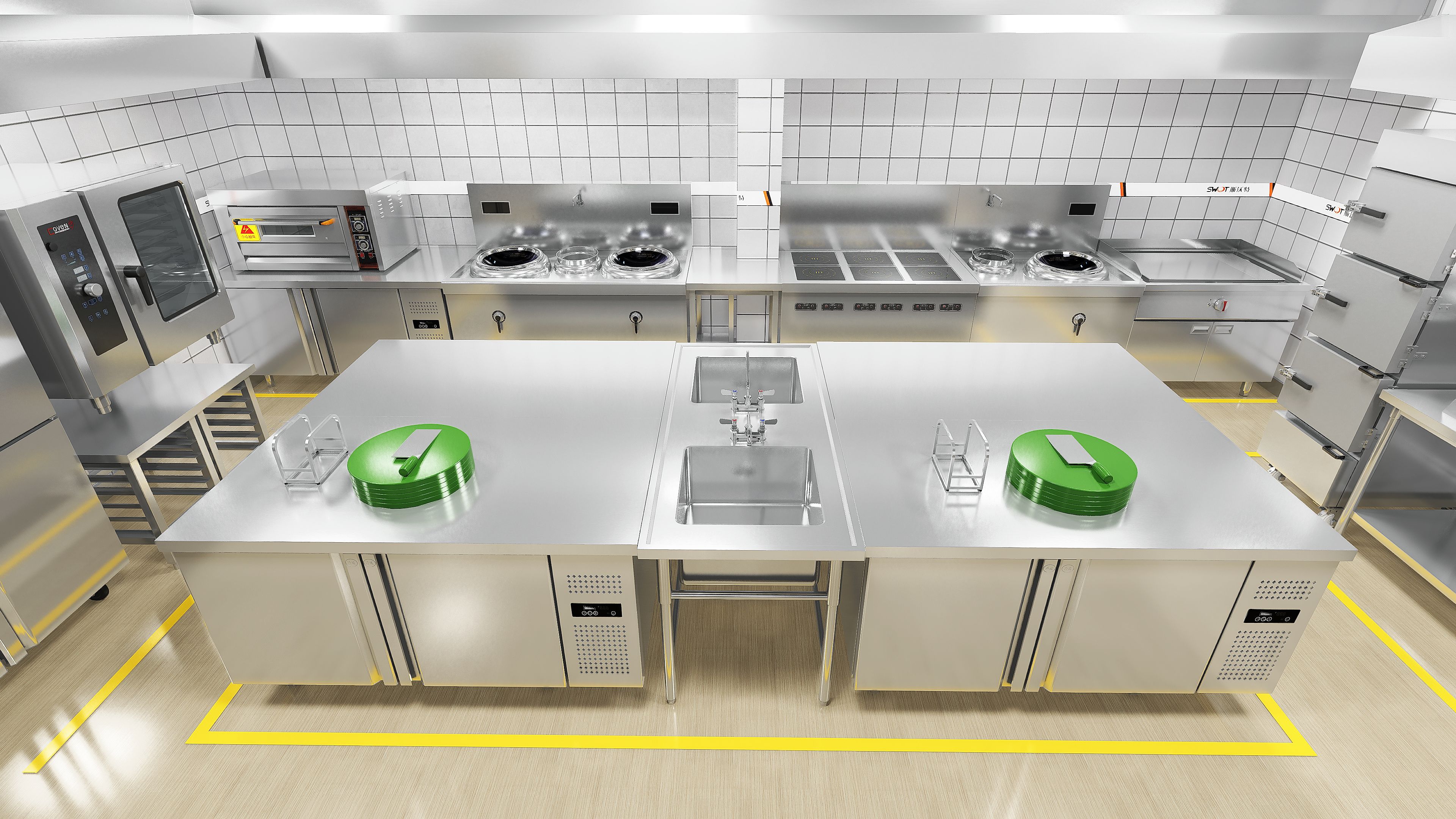 One Stop Solution Commercial Kitchen Equipment Stainless Steel Kitchen Products Restaurant Equipment Kitchen Catering