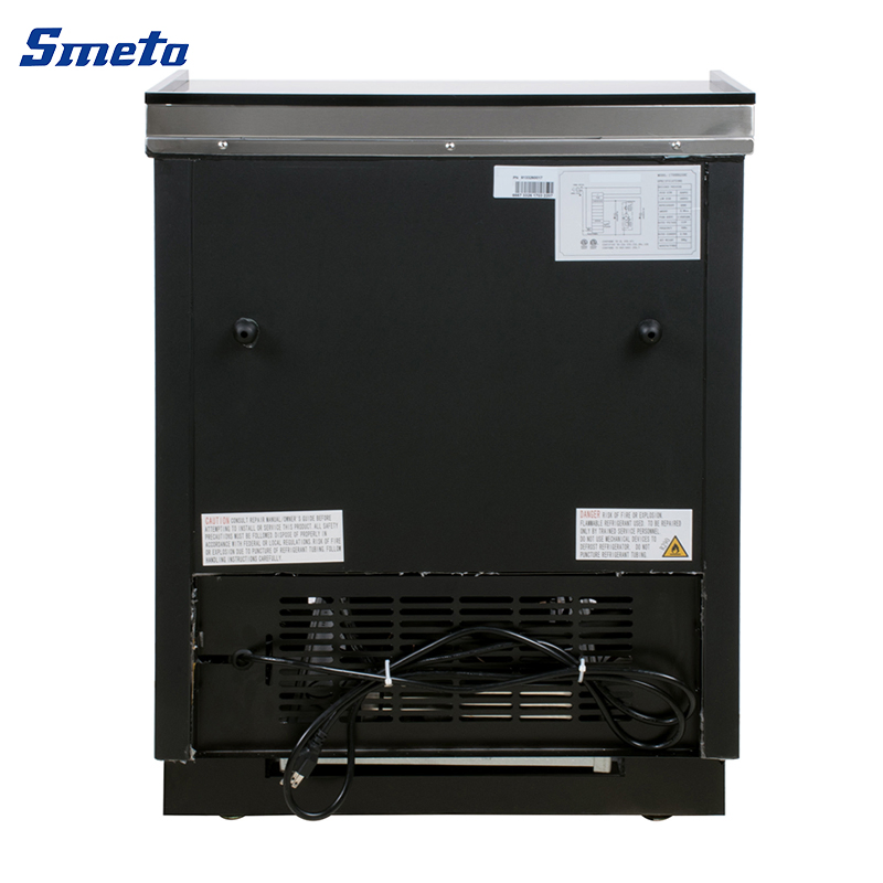 Commercial Small Upright Type Digital Control 121L Counter Chiller Freezer