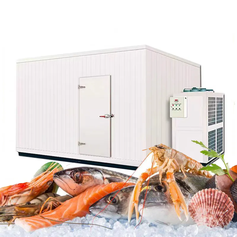 Custom Size High-Temp Commercial Cold Room Unit Fresh-Keeping Refrigeration for Supermarkets Restaurants