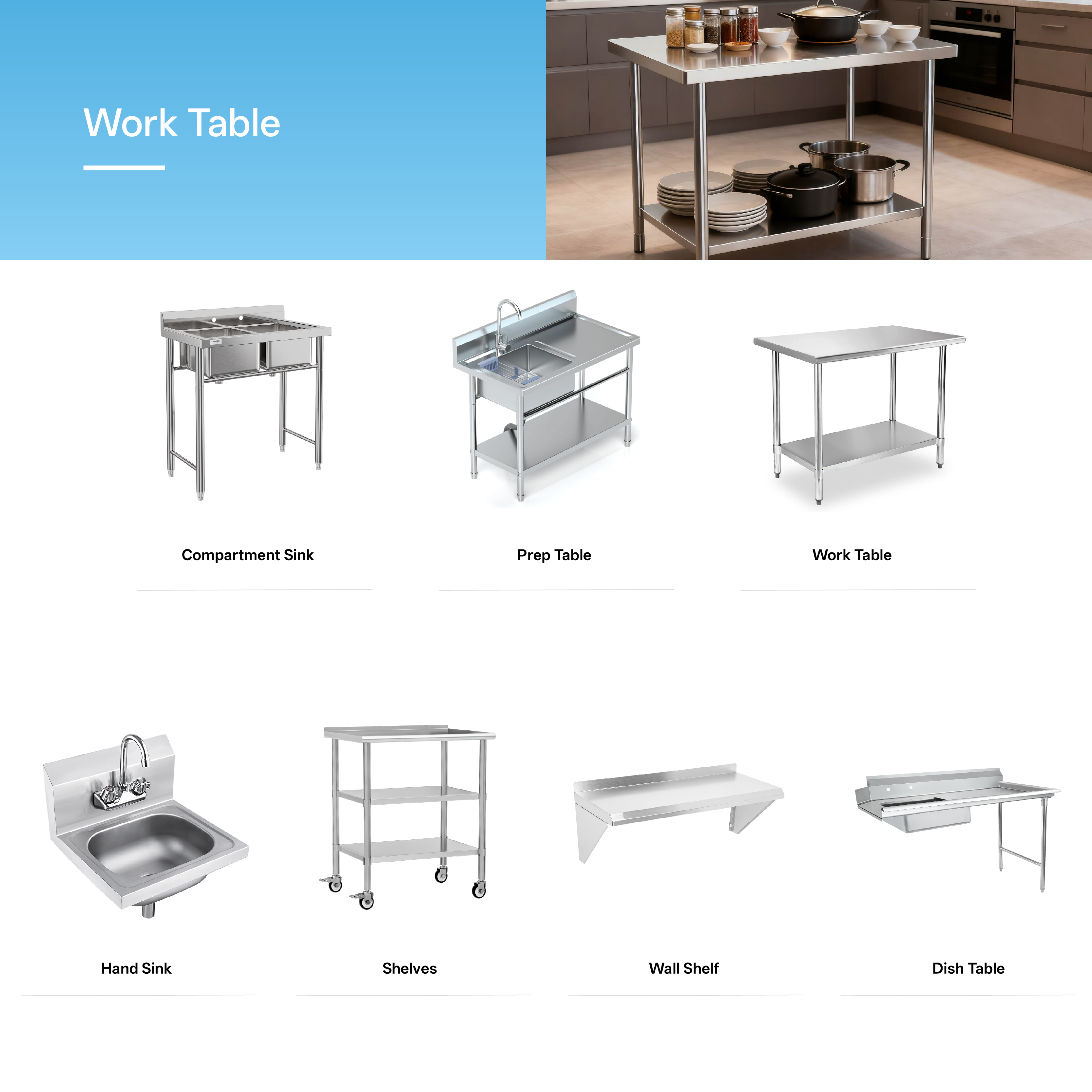 18Ga 304 Stainless Steel Floor-Mounted Three Compartment Sink Polished Finish Durable Corrosion Resistant Commercial Kitchen