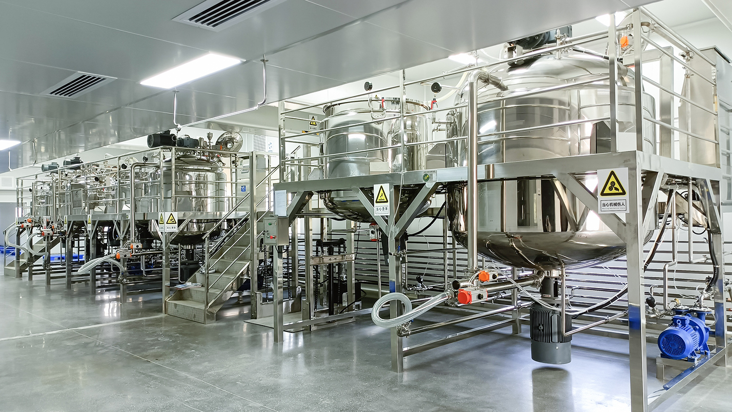 Food Beverage Mixing Tank Emulsifying Mixer High Speed Dispersing Machine Making Machine Detergent Shampoo Stirring Mixer
