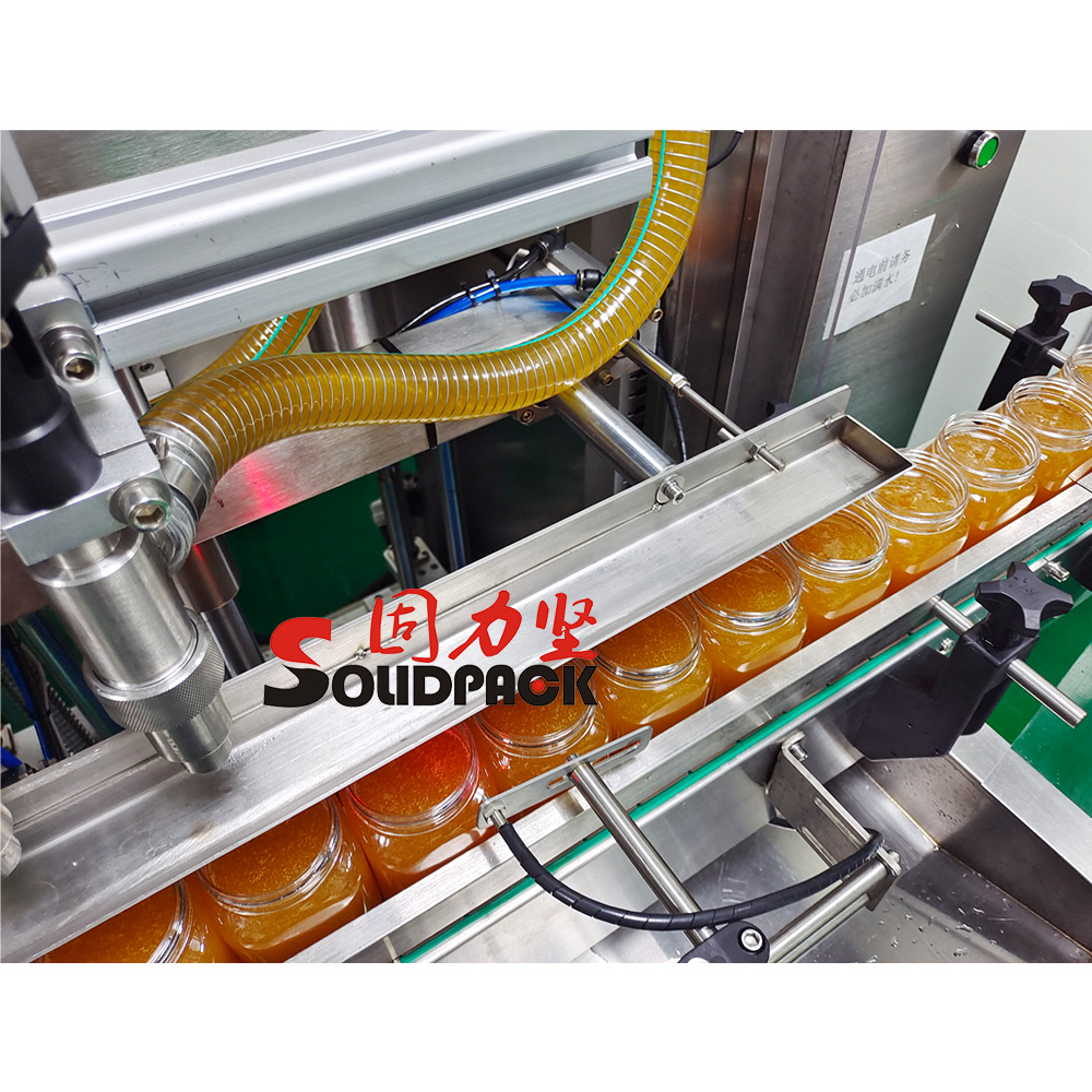 Solidpack Cheese Yogurt Honey Sauce Paste Mixing and Filling Machine Automatic