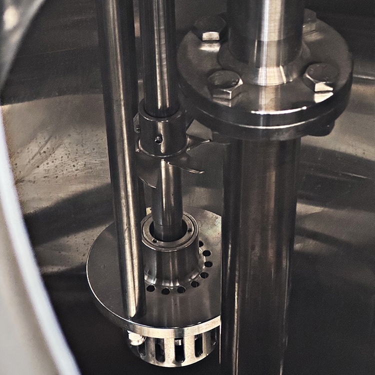 High Quality Heated Jacket Mixing Chemical Reactor Cream Homogenizer Food Blending Stirred Tank Mixing Equipment