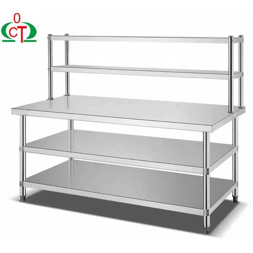 Vertical Storage Prep Table