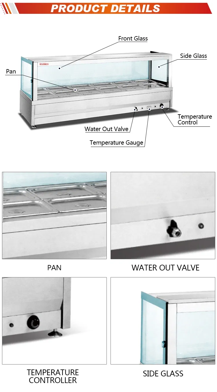 Detailed Features of Hot Food Display Warmer