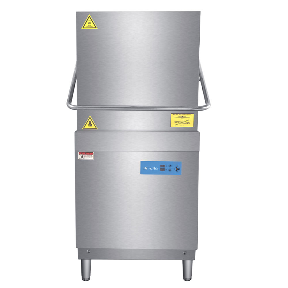 Factory Price Automatic Restaurant Use Commercial Dishwasher with Motor &amp; PLC 3kW Power